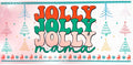 Jolly Mama Christmas UVDTF Cup Wrap