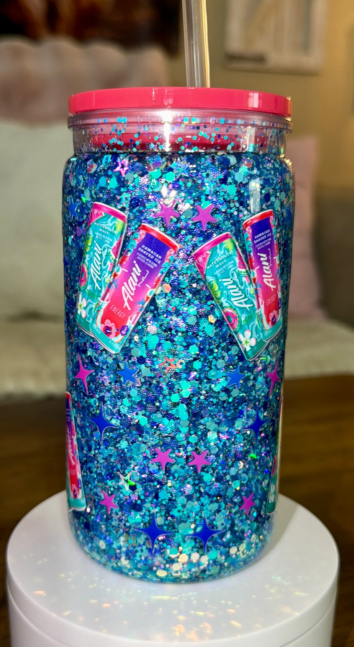 Energy Drink Inspired Snowglobe Cup