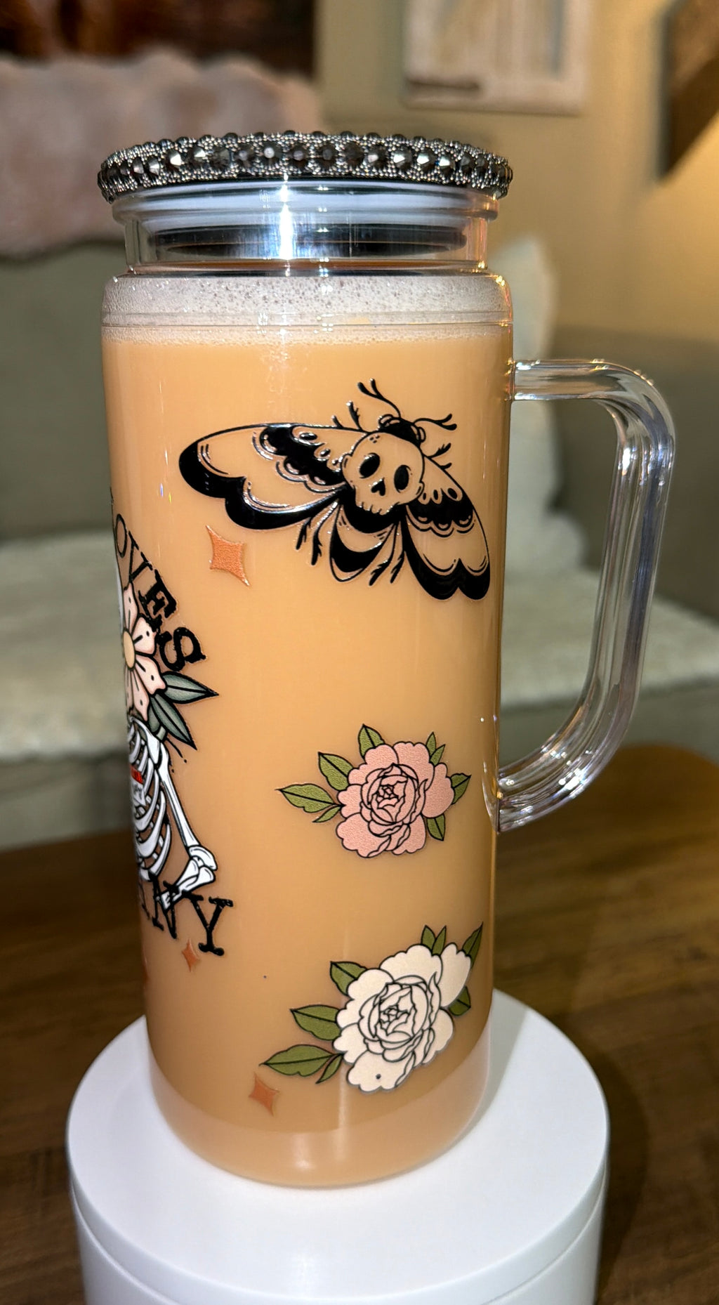 Coffee Inspired Snowglobe Cup