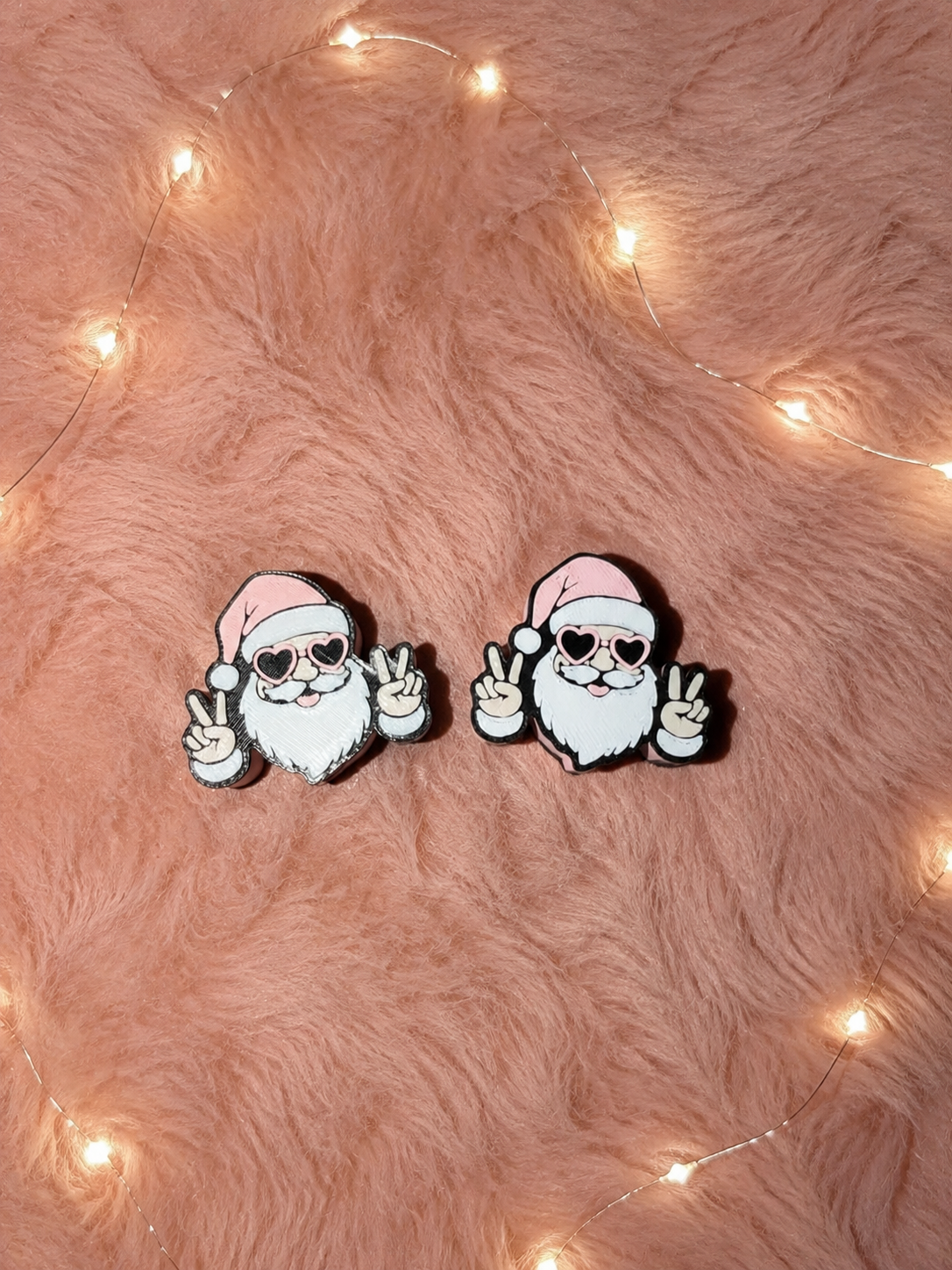 Santa Straw Topper