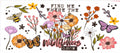 Wildflowers UVDTF Cup Wrap