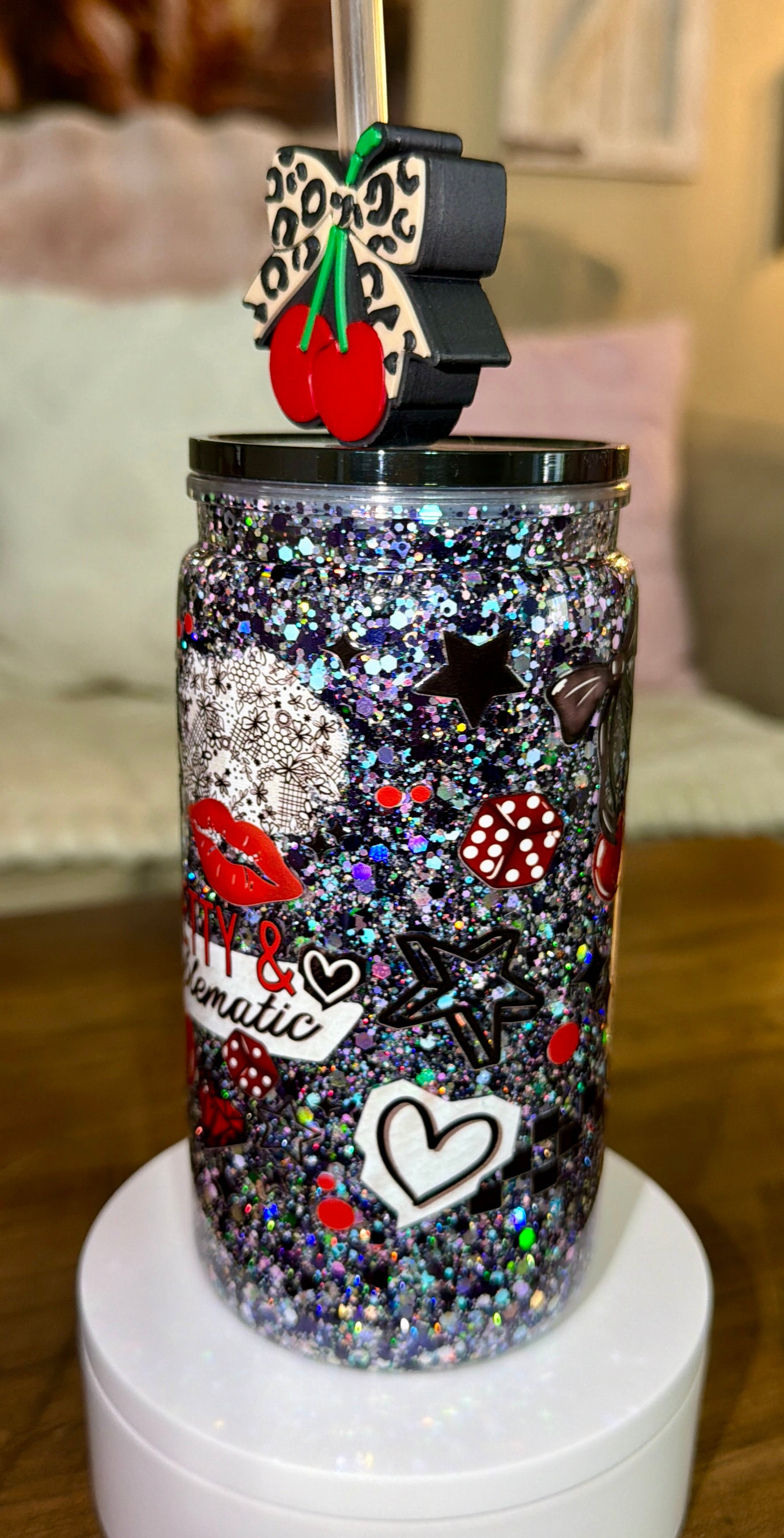 Pretty and Problematic Snowglobe Cup