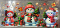 Snowman UVDTF Cup Wrap