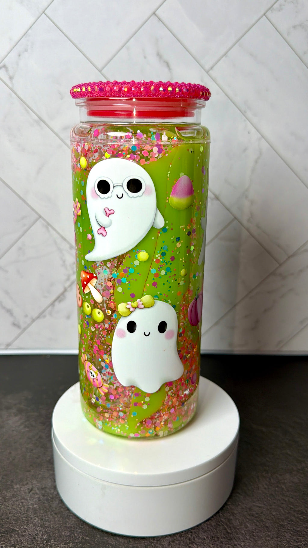 Ghost Lava Snowglobe Cup