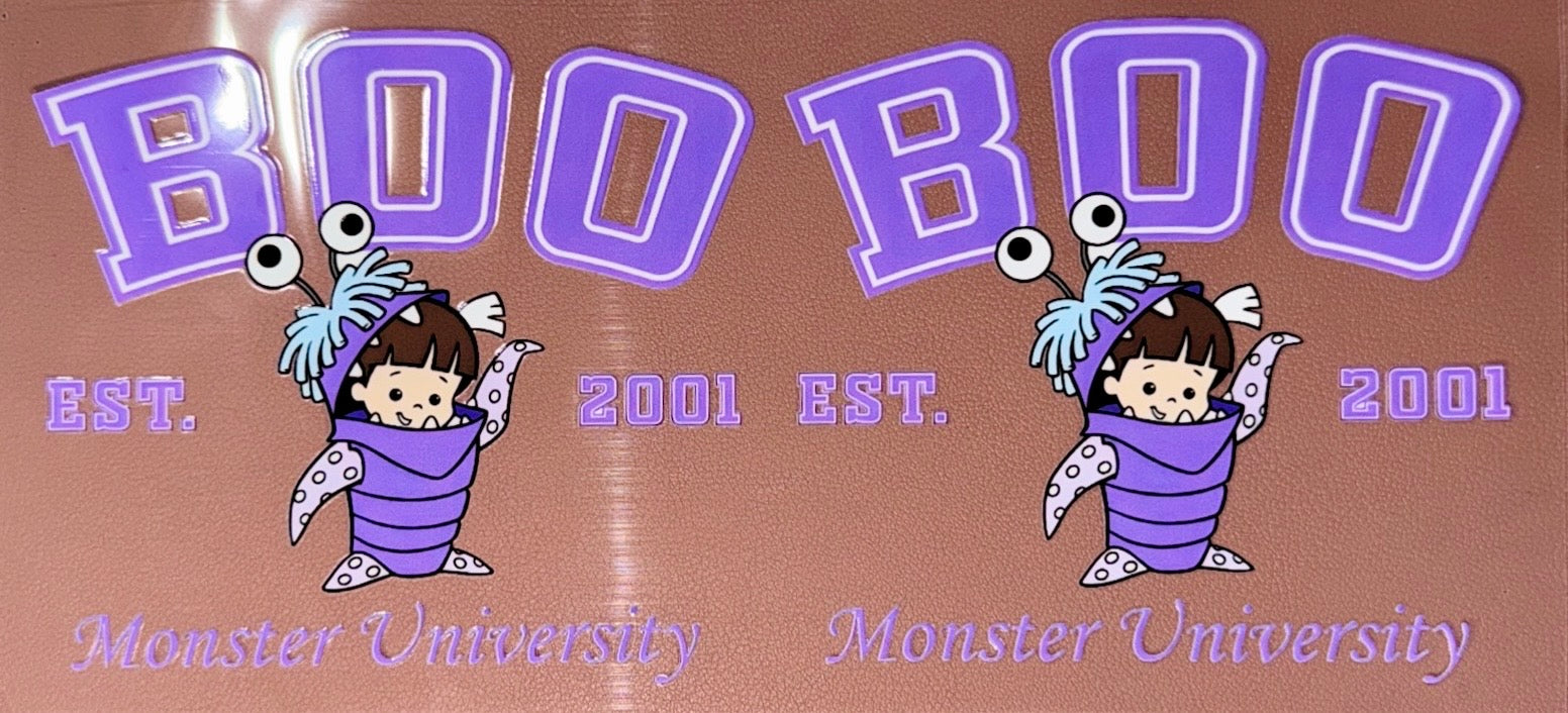 Purple Monster UVDTF Cup Wrap