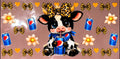 Leopard Hyland Cow UVDTF Cup Wrap