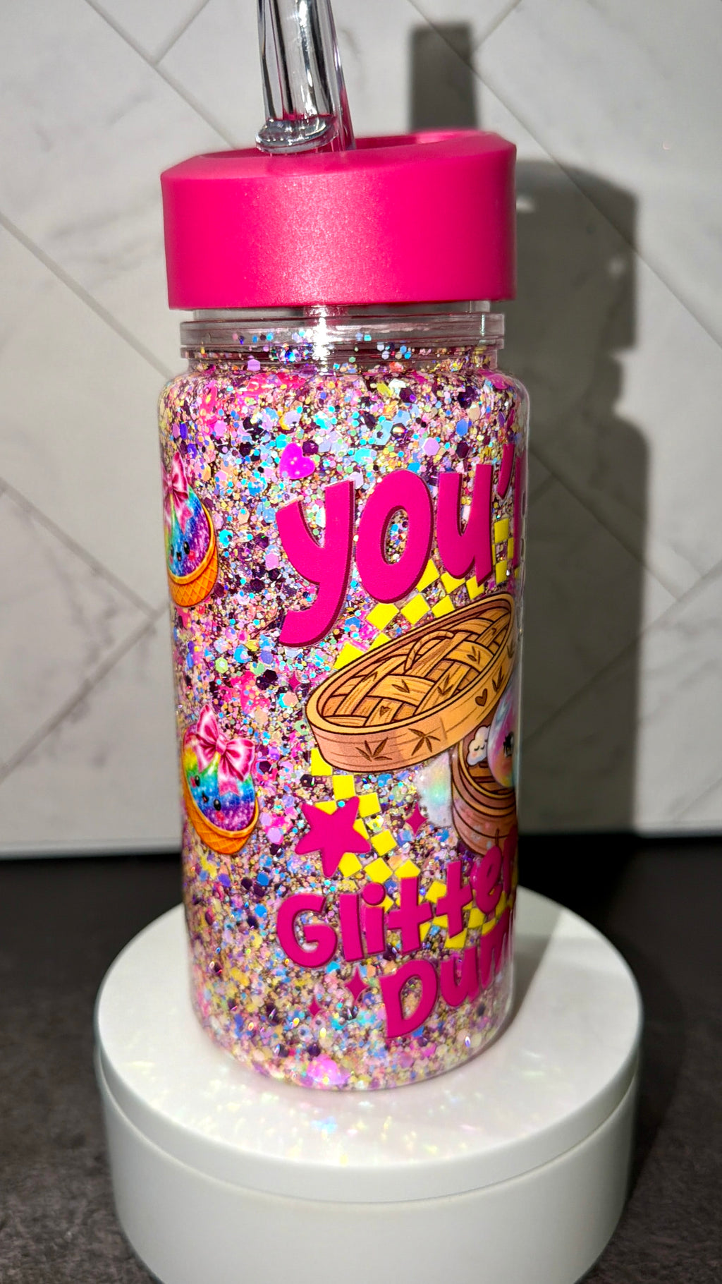 You’re A Glitter Dumpling Kids Water bottle
