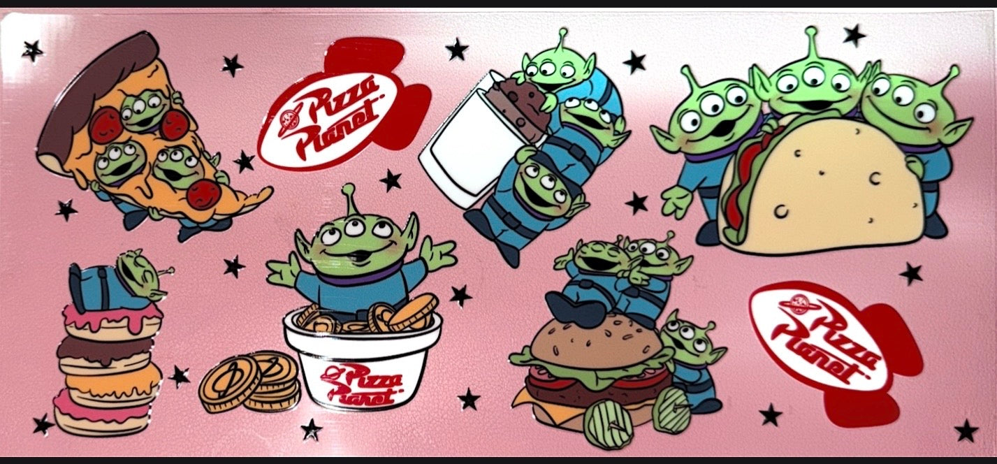 Pizza Planet UVDTF Cup Wraps