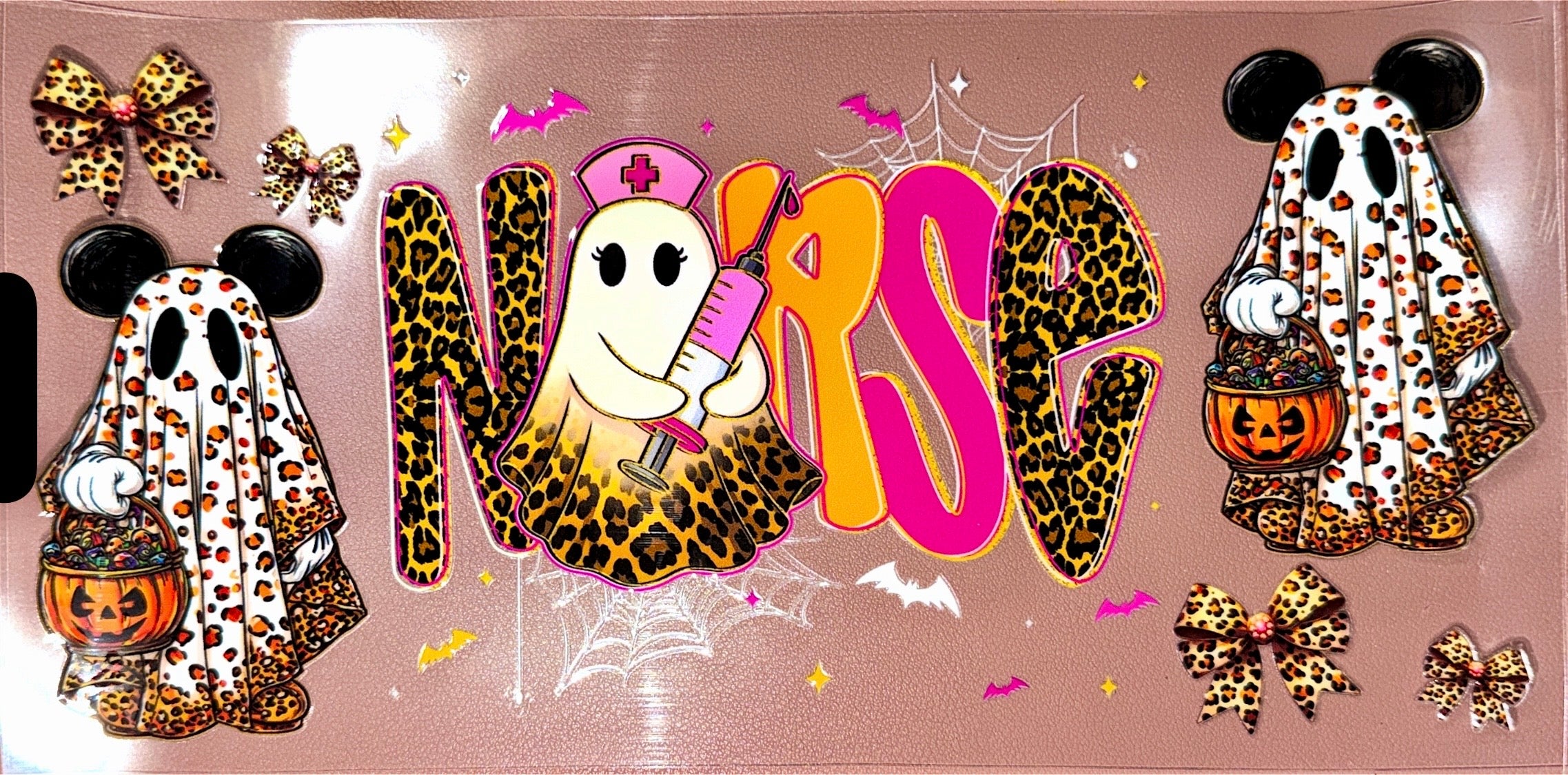 Halloween Nurse UVDTF Cup Wrap