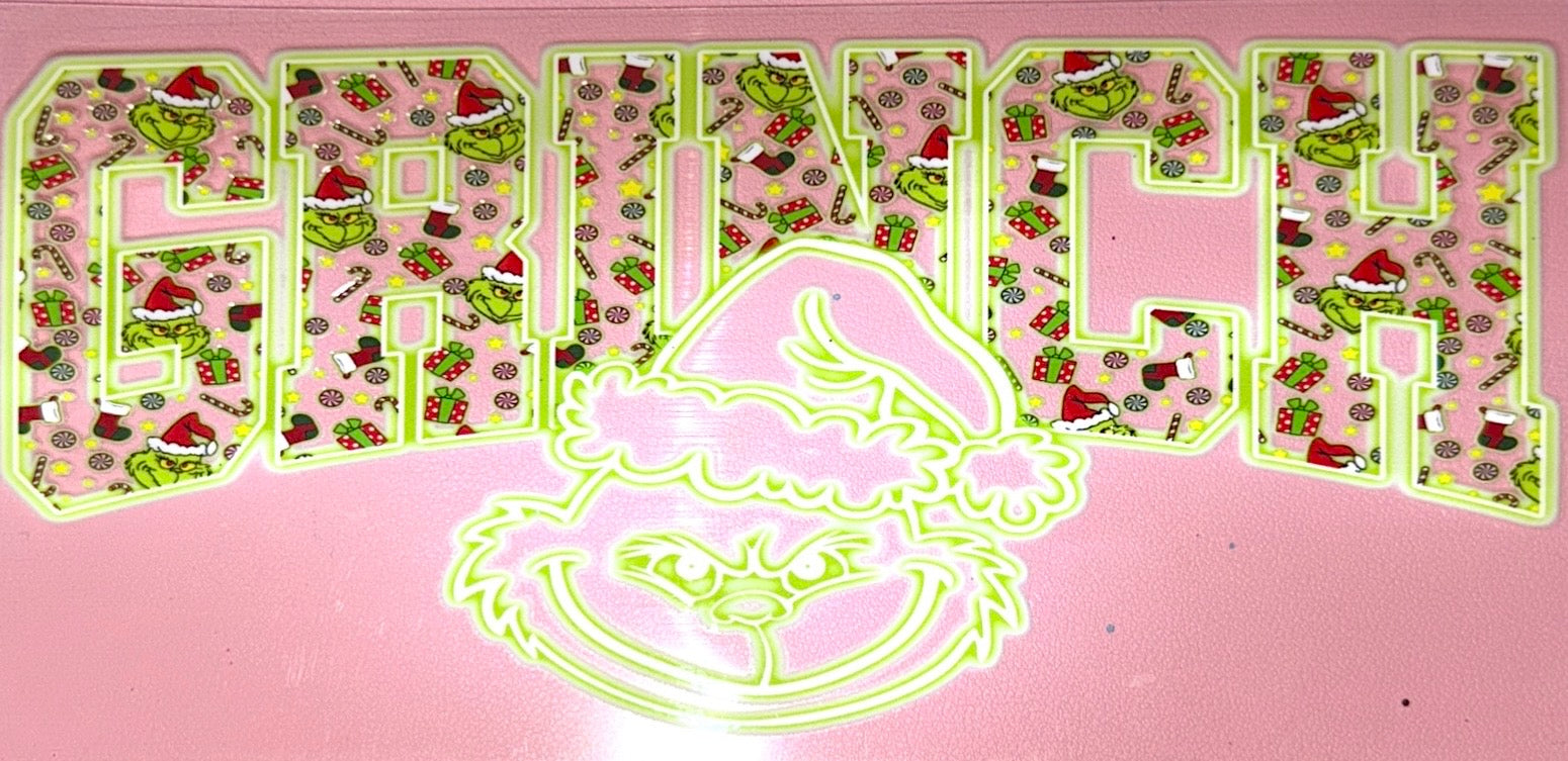 Green Man UVDTF Cup Wrap