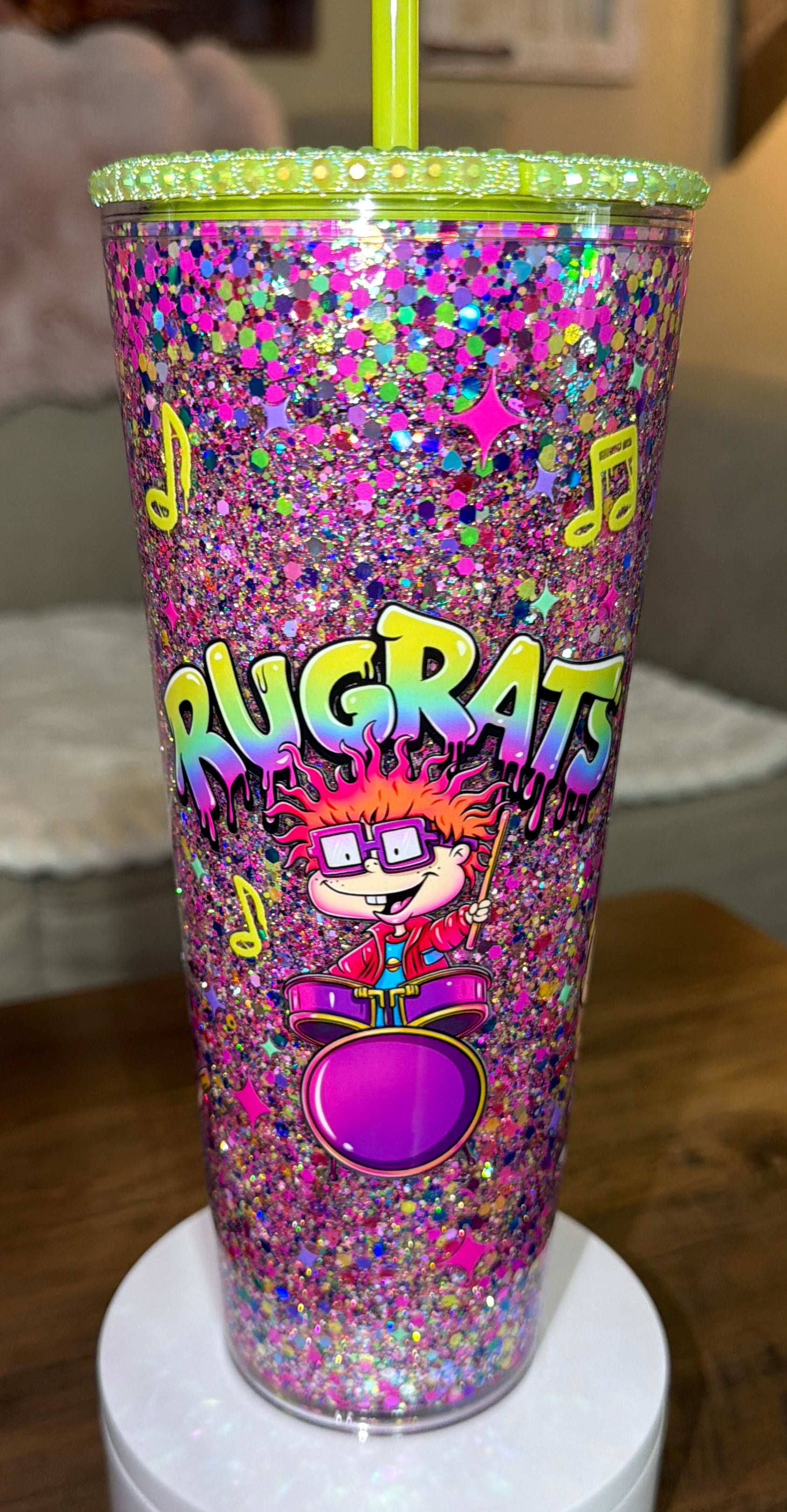 90s Themed Snowglobe Cup