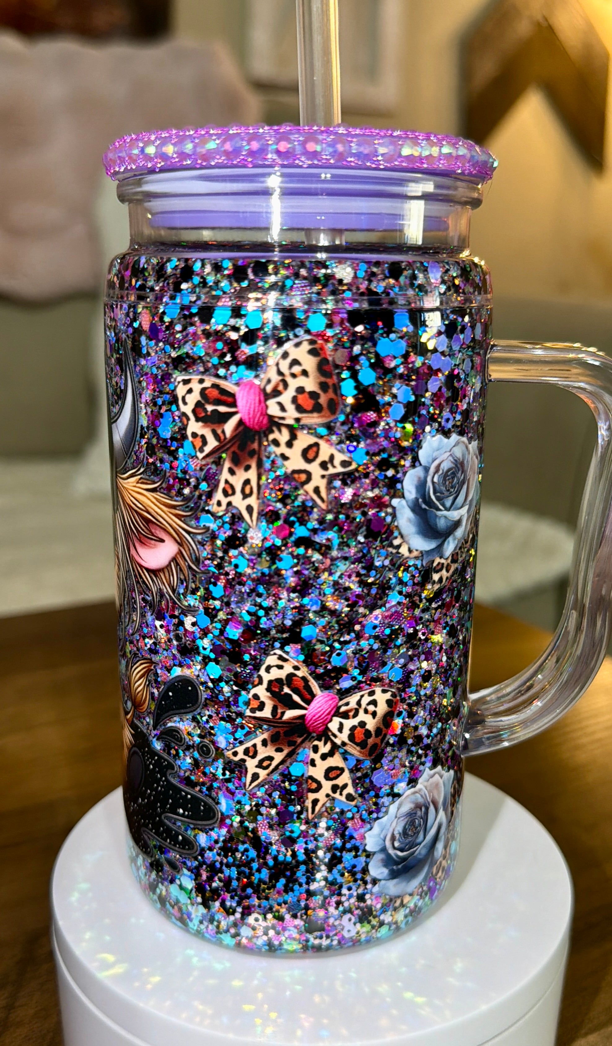 Hot Mess Snowglobe Cup