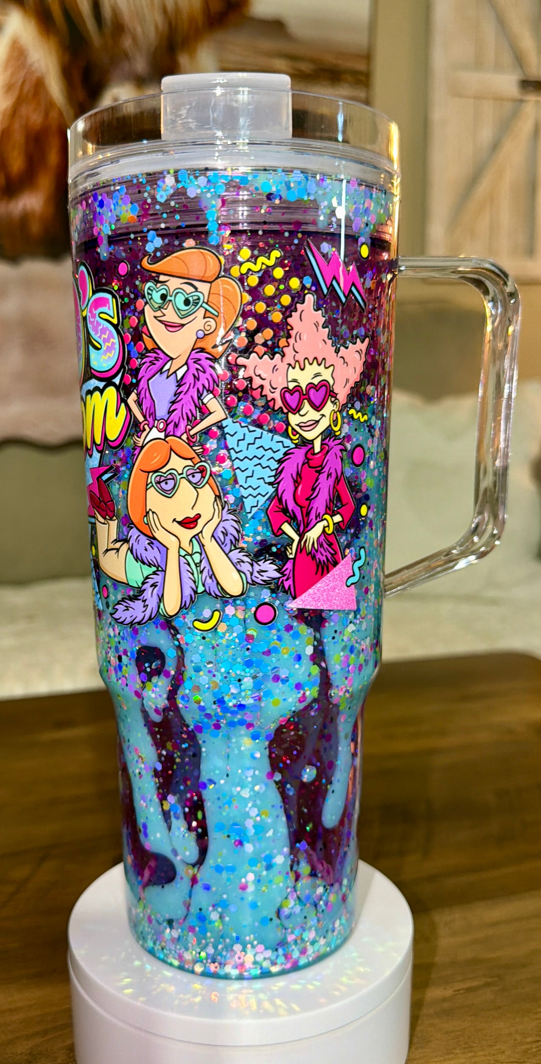 90s Mom Lava Tumbler