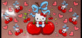 Cherries and Hearts UVDTF Cup Wrap