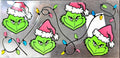 Pink Grinchy Lights UVDTF Cup Wrap