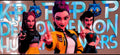 Blue Kpop UVDTF Cup Wrap