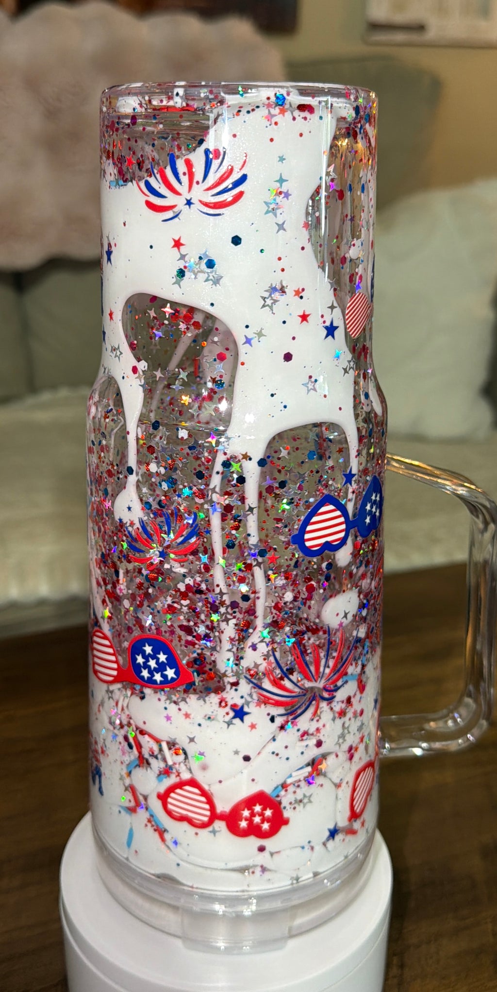 Stars, Stripes & Sparkles Lava Tumbler
