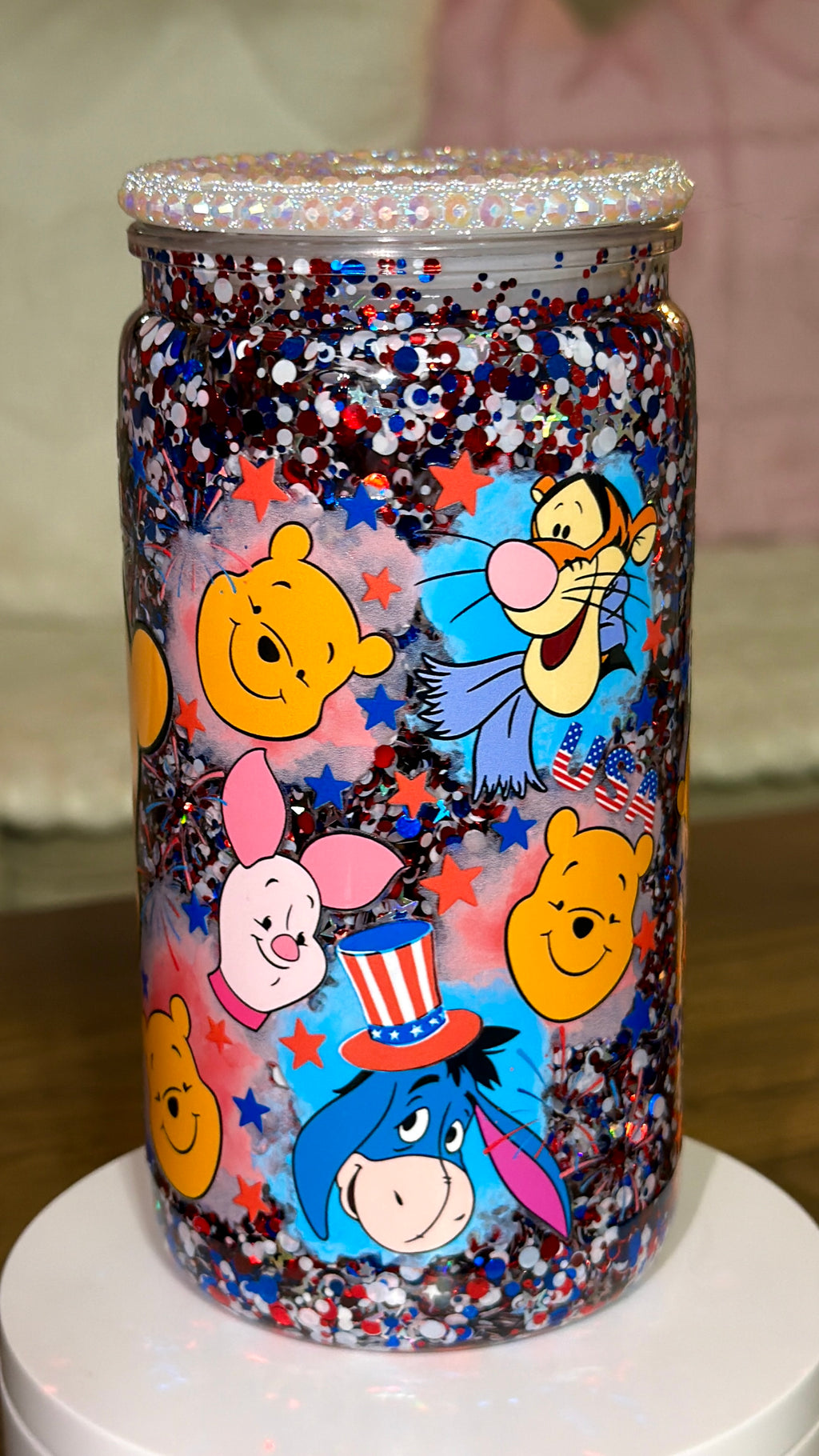 Cute Friends Snowglobe cup