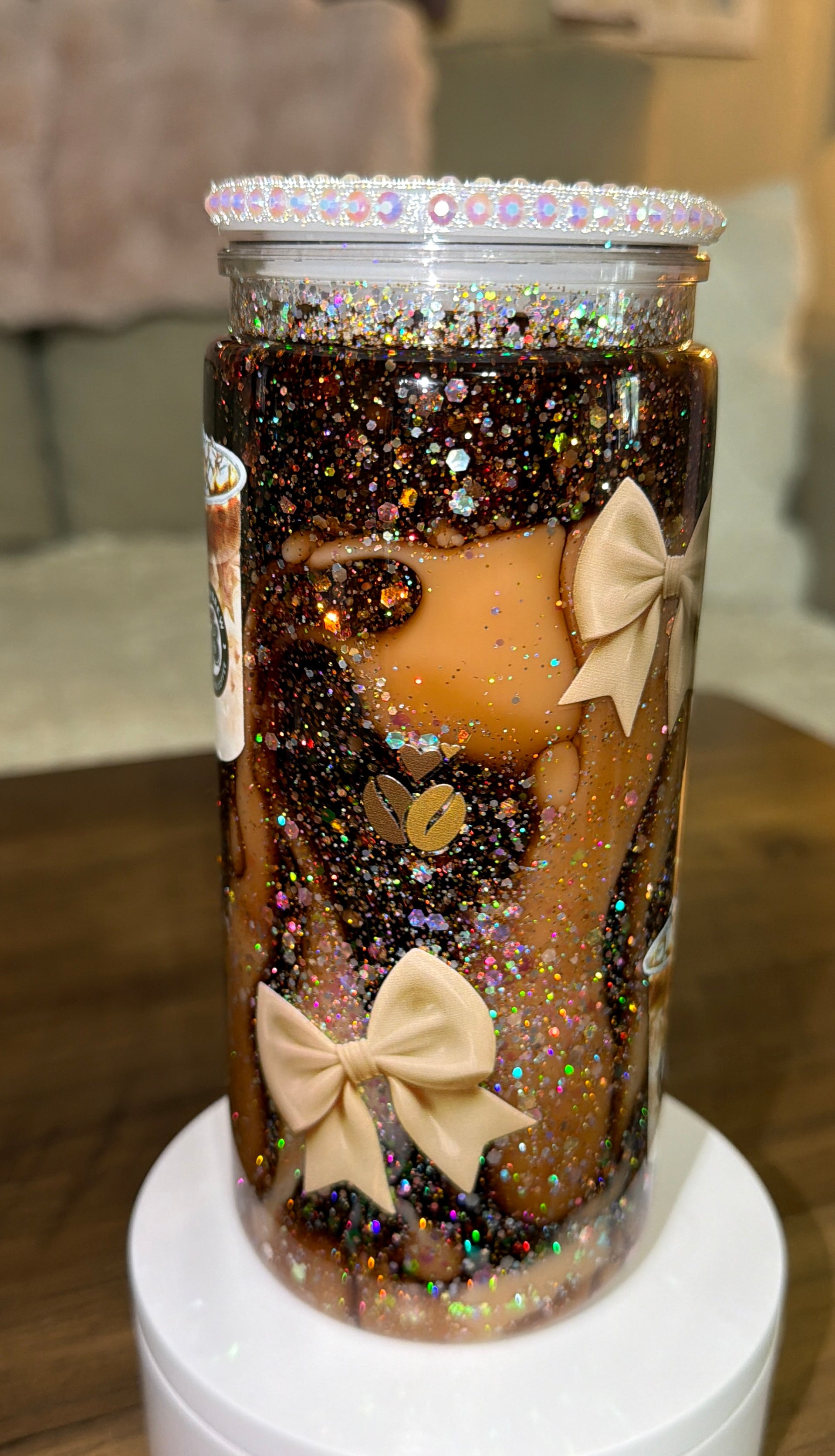 Coffee Lovers Lava Snowglobe Cup