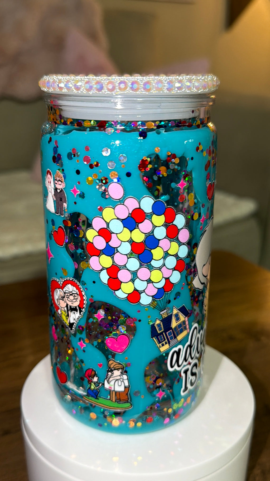Adventure Is Out There Snowglobe Cup