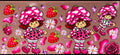 Strawberry Girl UVDTF Cup Wrap
