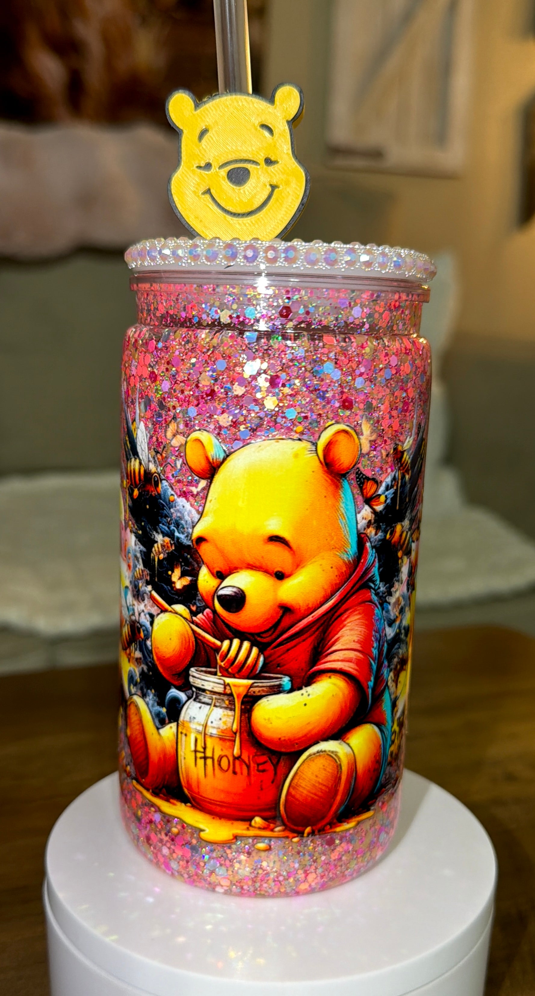 Honey Bear Snowglobe Cup