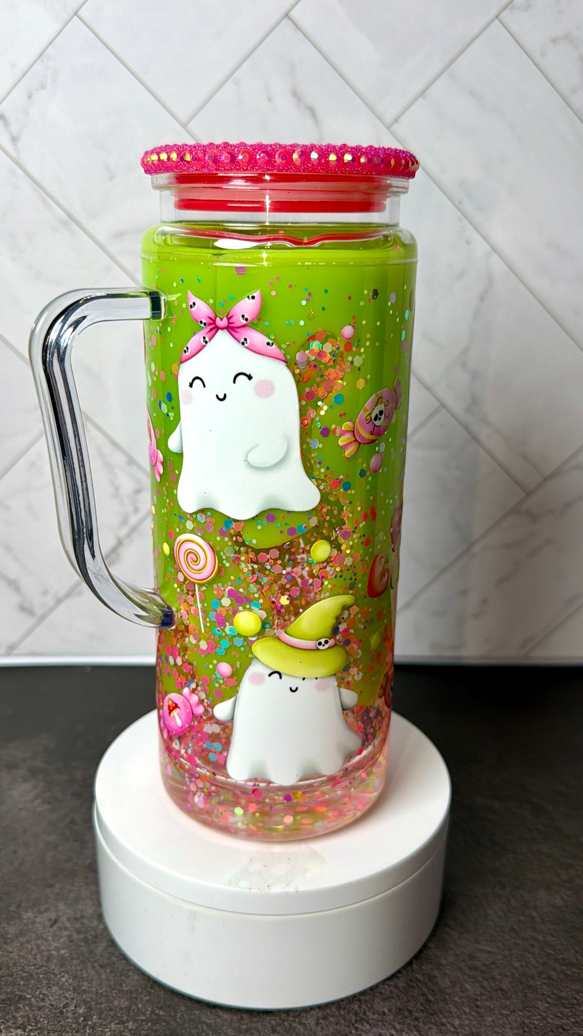 Ghost Lava Snowglobe Cup
