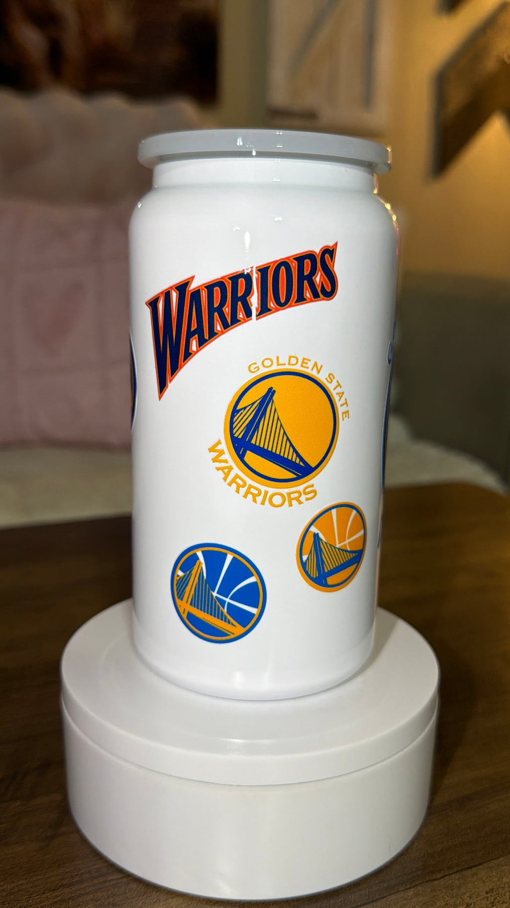 Basketball inspired tumbler