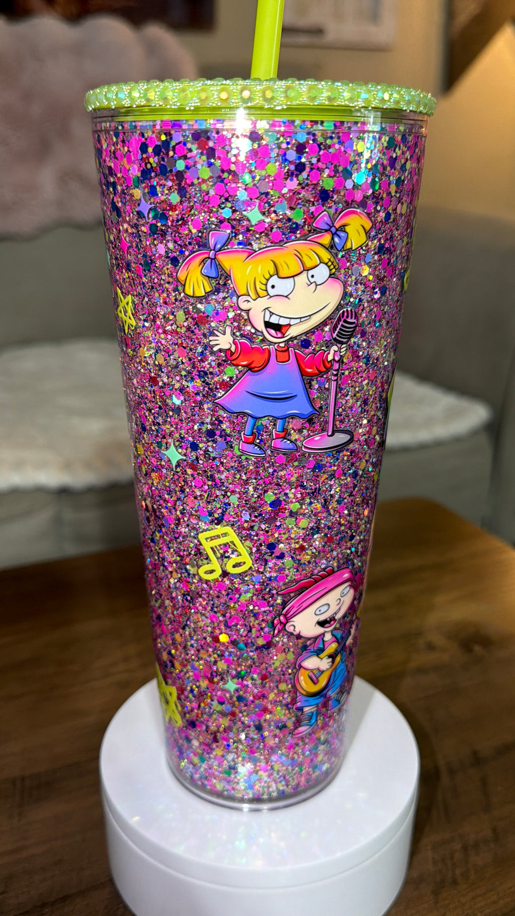 90s Themed Snowglobe Cup