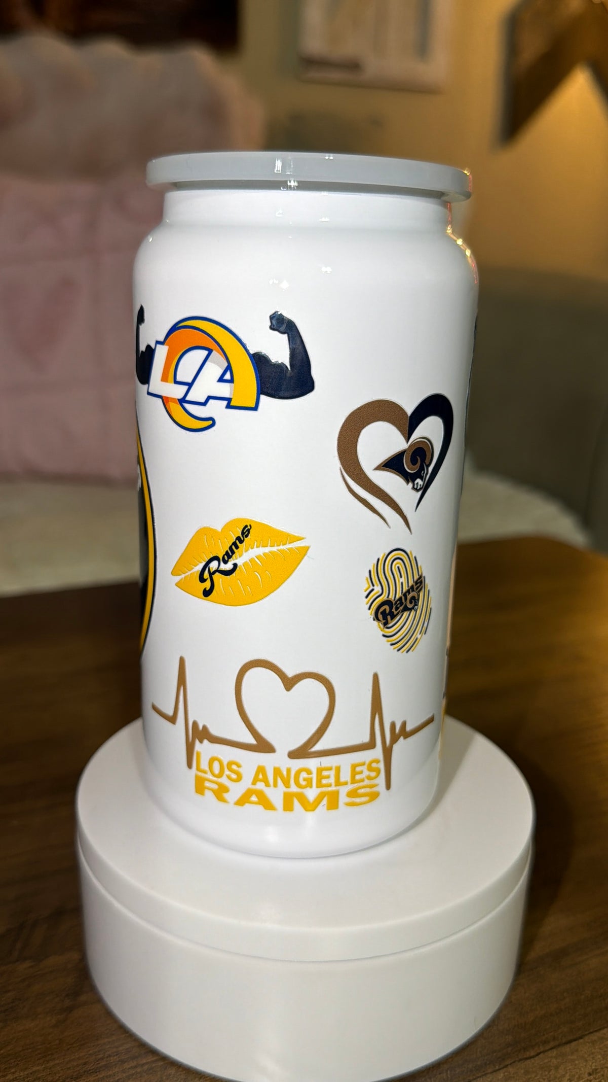 Football inspired tumbler