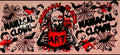 Clown UVDTF Cup Wrap