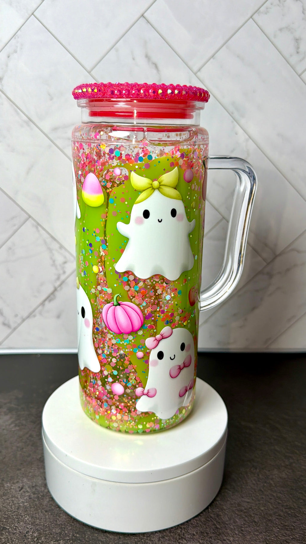 Ghost Lava Snowglobe Cup