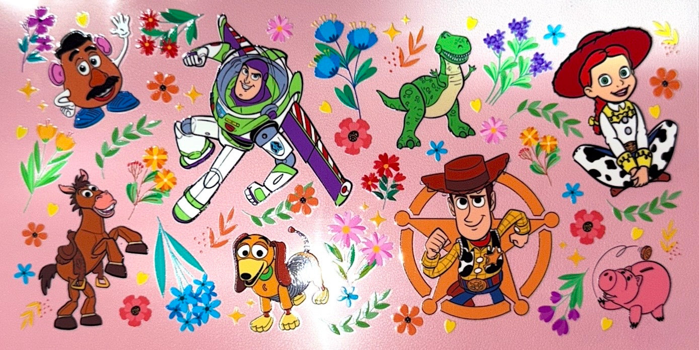 Toy Adventure Friends UVDTF Cup Wrap