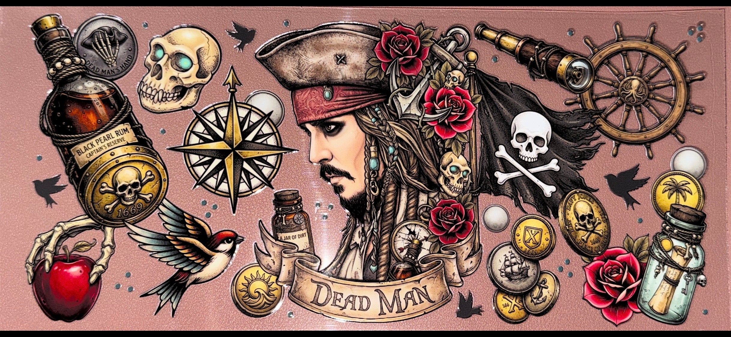 Dead Mans UVDTF Cup Wrap