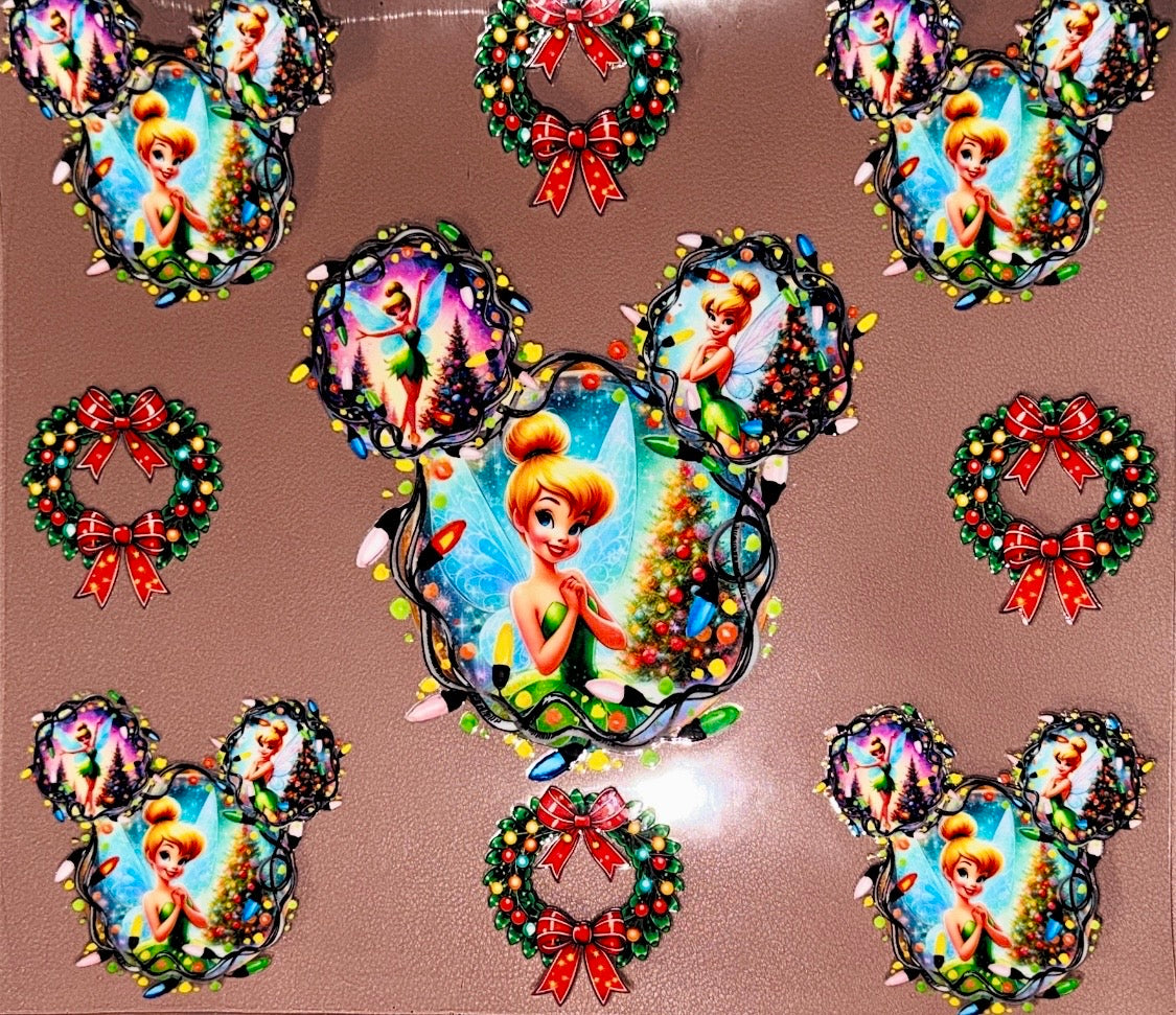 Tinks Christmas UVDTF Cup Wrap