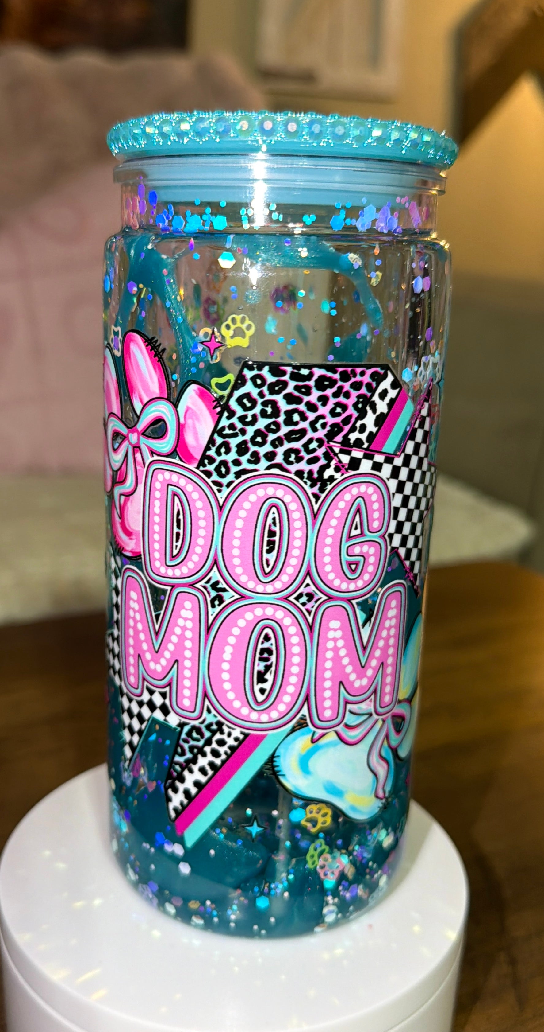 Dog mom Lava cup