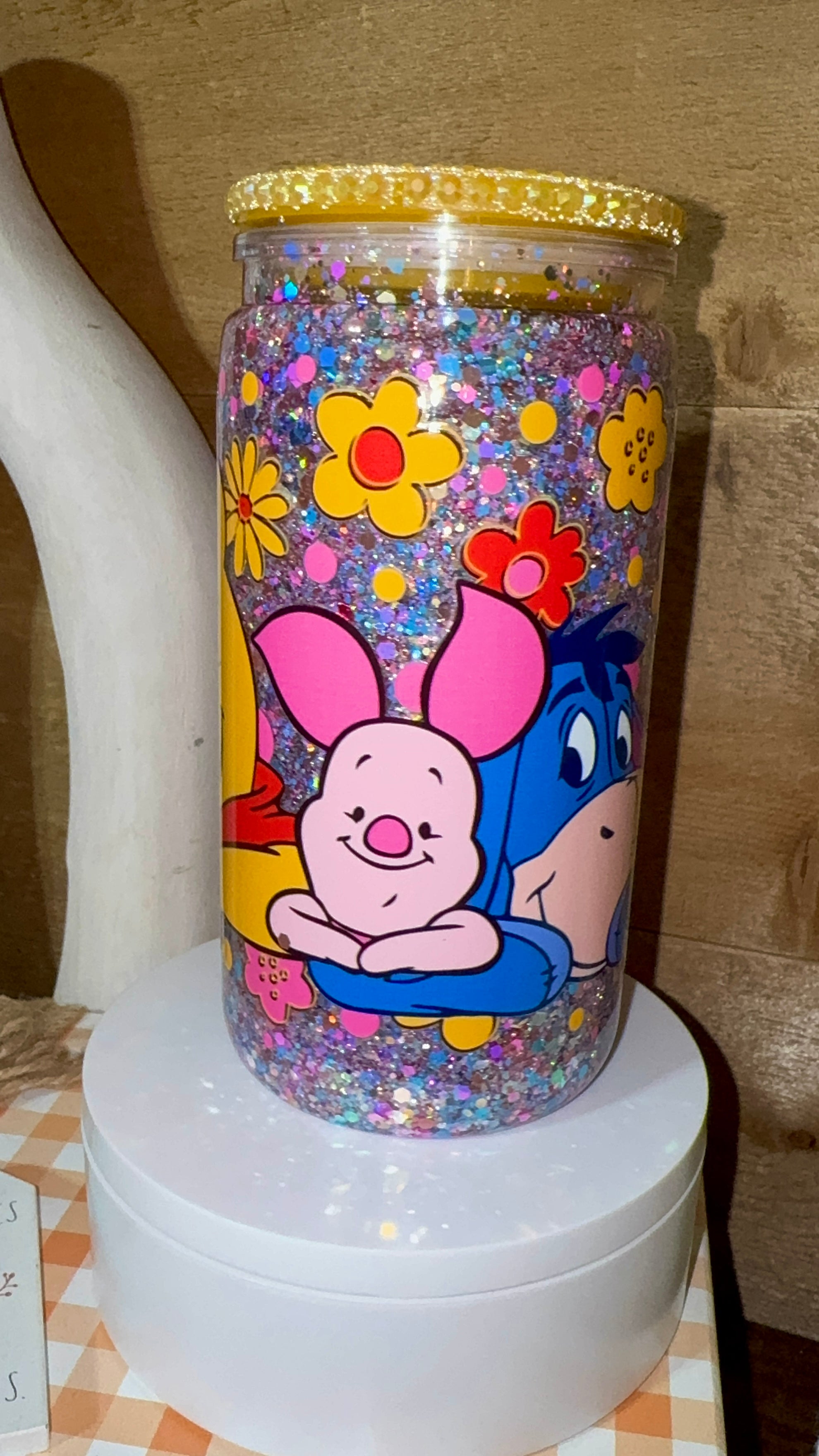 Nostalgic Bear & Friends Snowglobe Cup