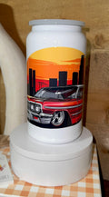 Retro Sunset Stainless Steel Tumbler