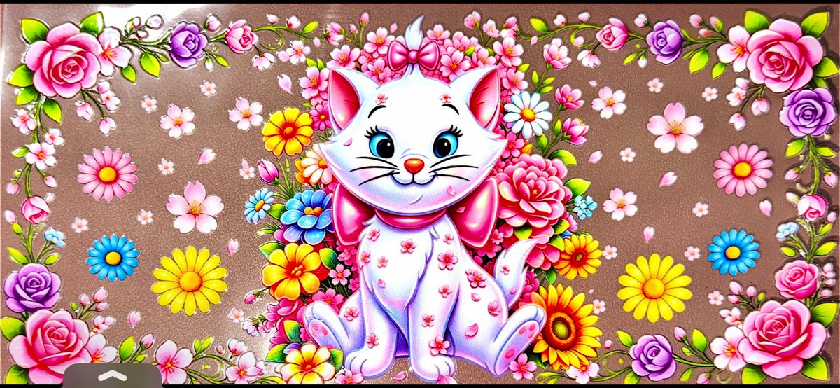 White Cat UVDTF Cup Wrap