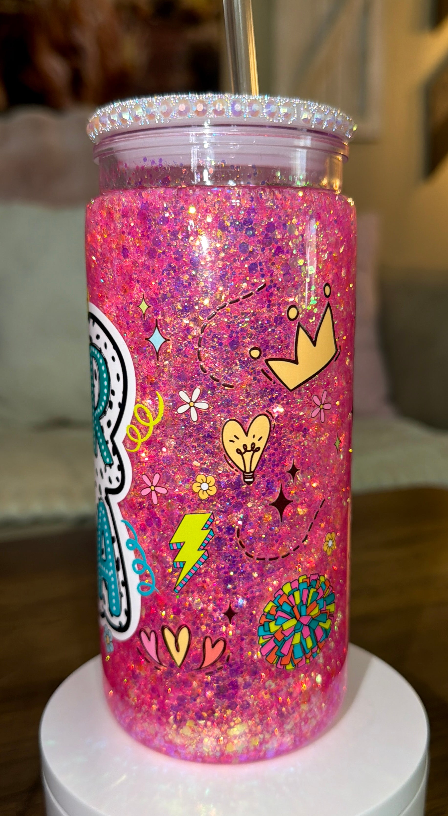 Cheer Mama Snowglobe Cup