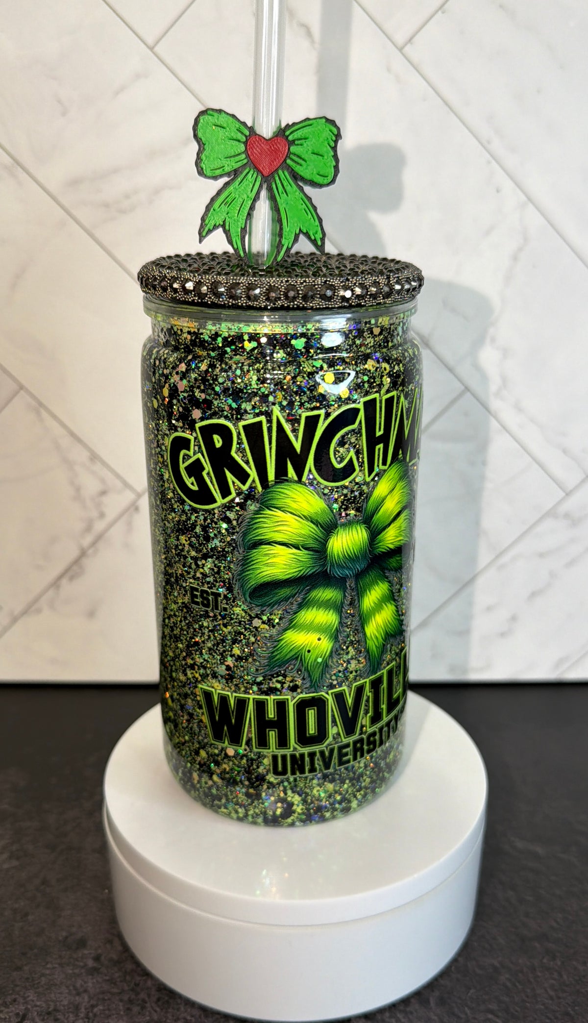 Grinchmas Snowglobe Cup