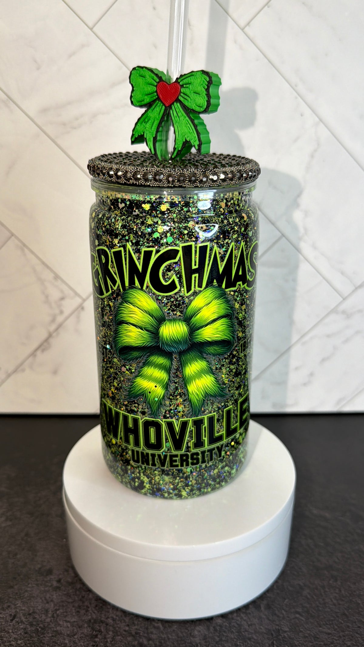 Grinchmas Snowglobe Cup