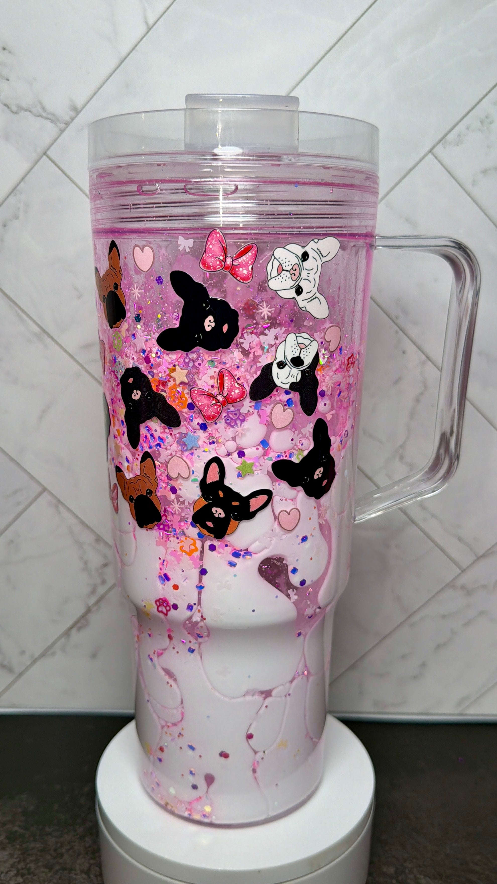 Dogs and Bows Lava Cup