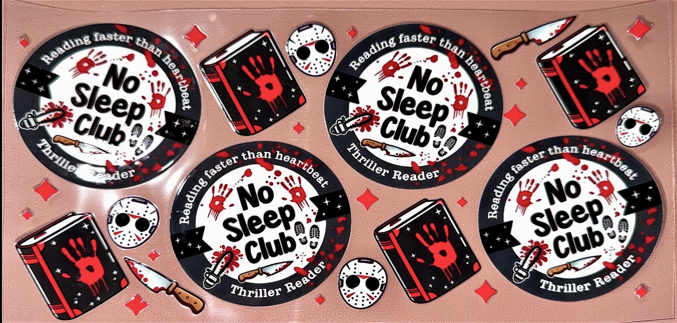 No Sleep Club UVDTF Cup Wrap