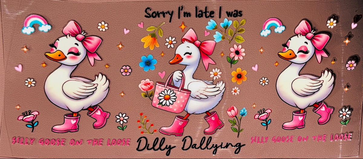 Dilly Dallying UVDTF Cup Wrap