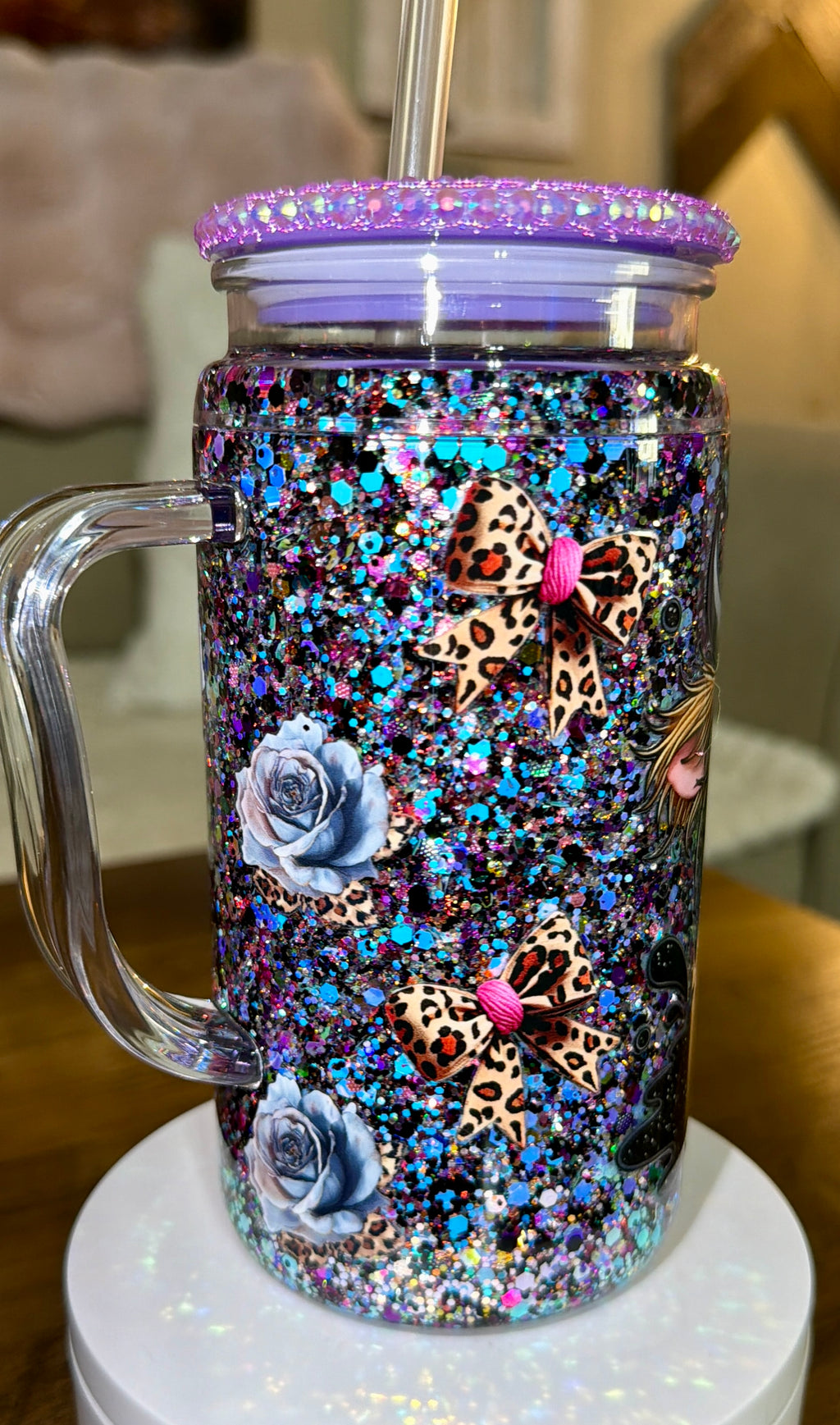 Hot Mess Snowglobe Cup