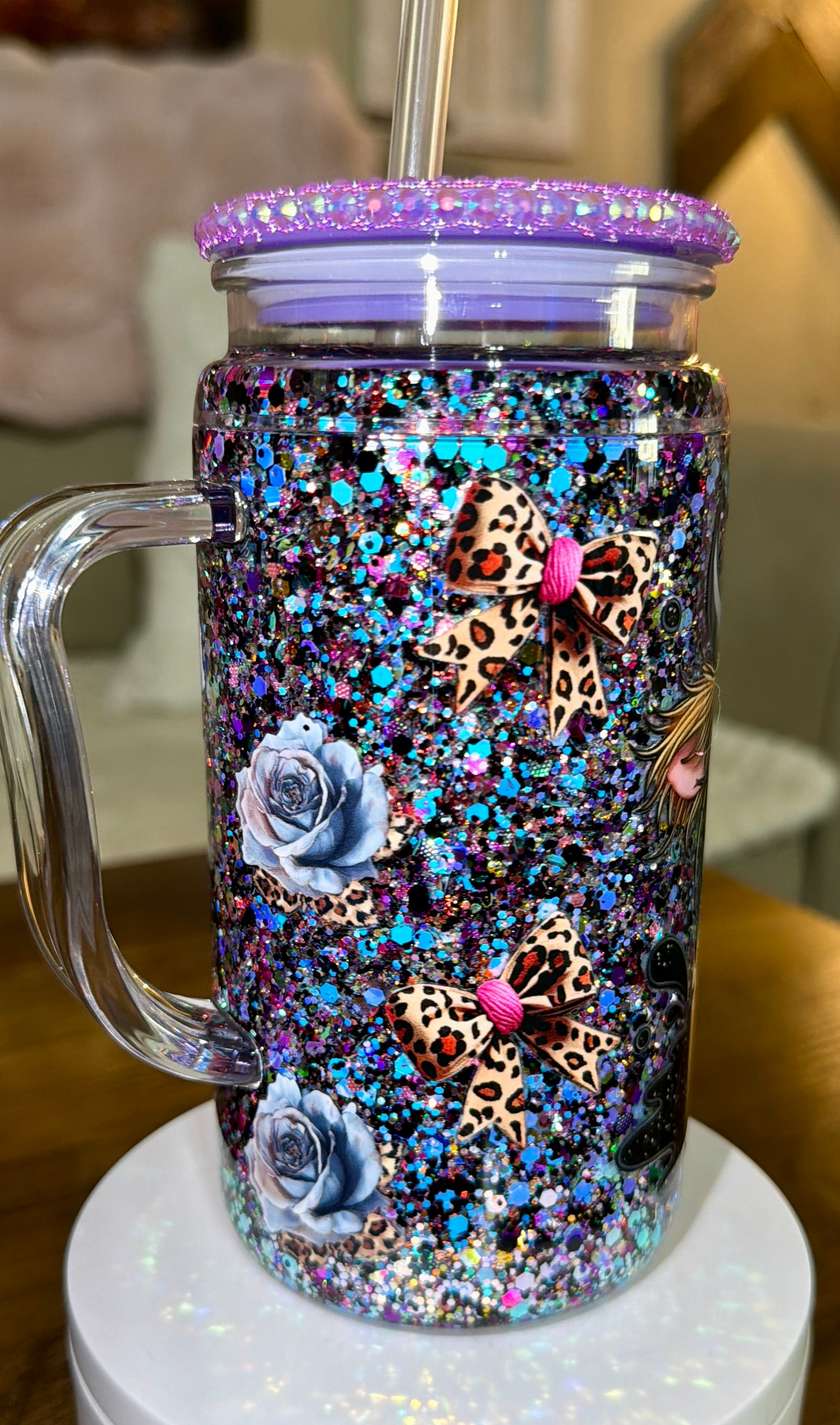 Hot Mess Snowglobe Cup