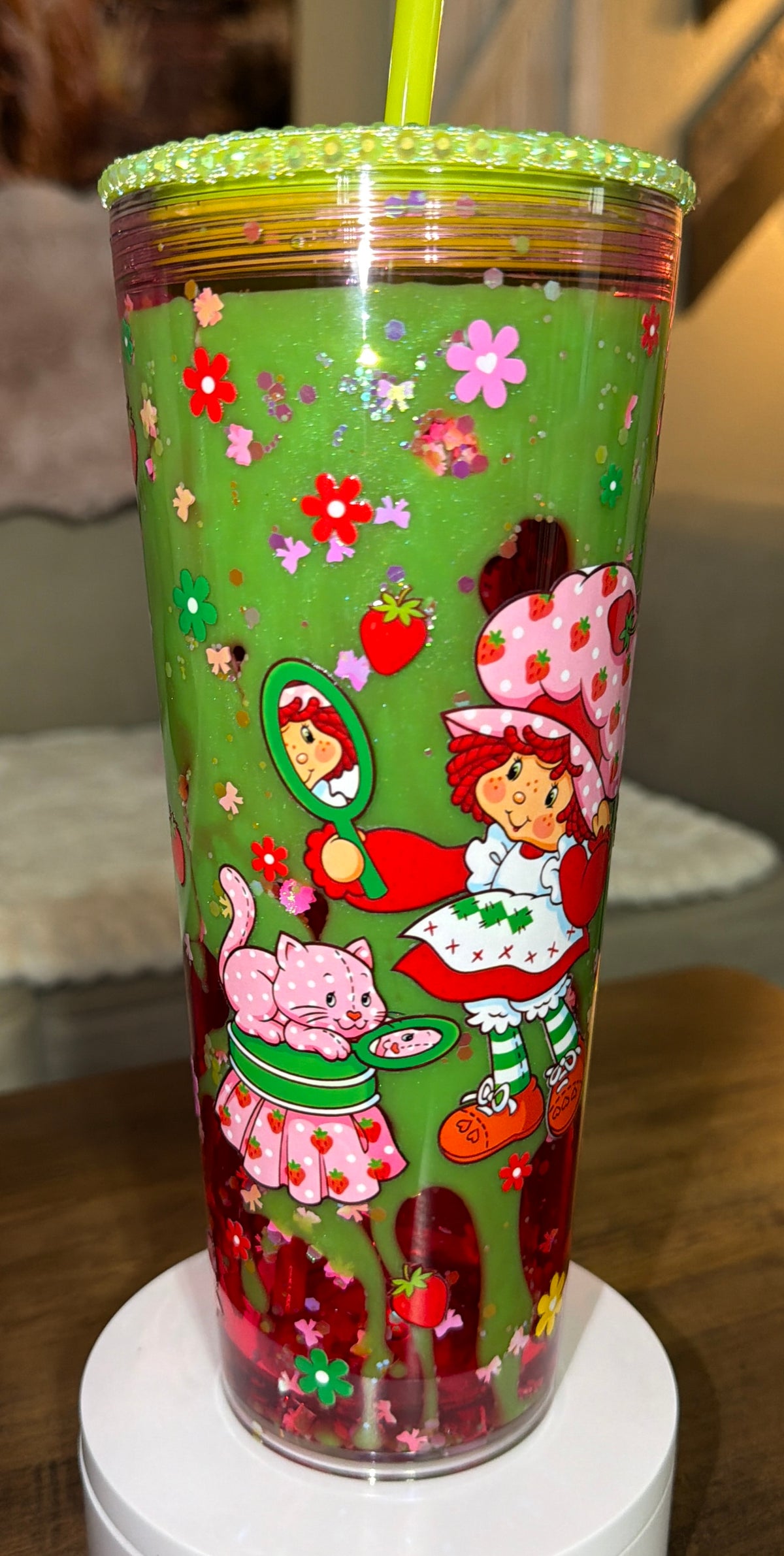 Strawberry Lava Cup