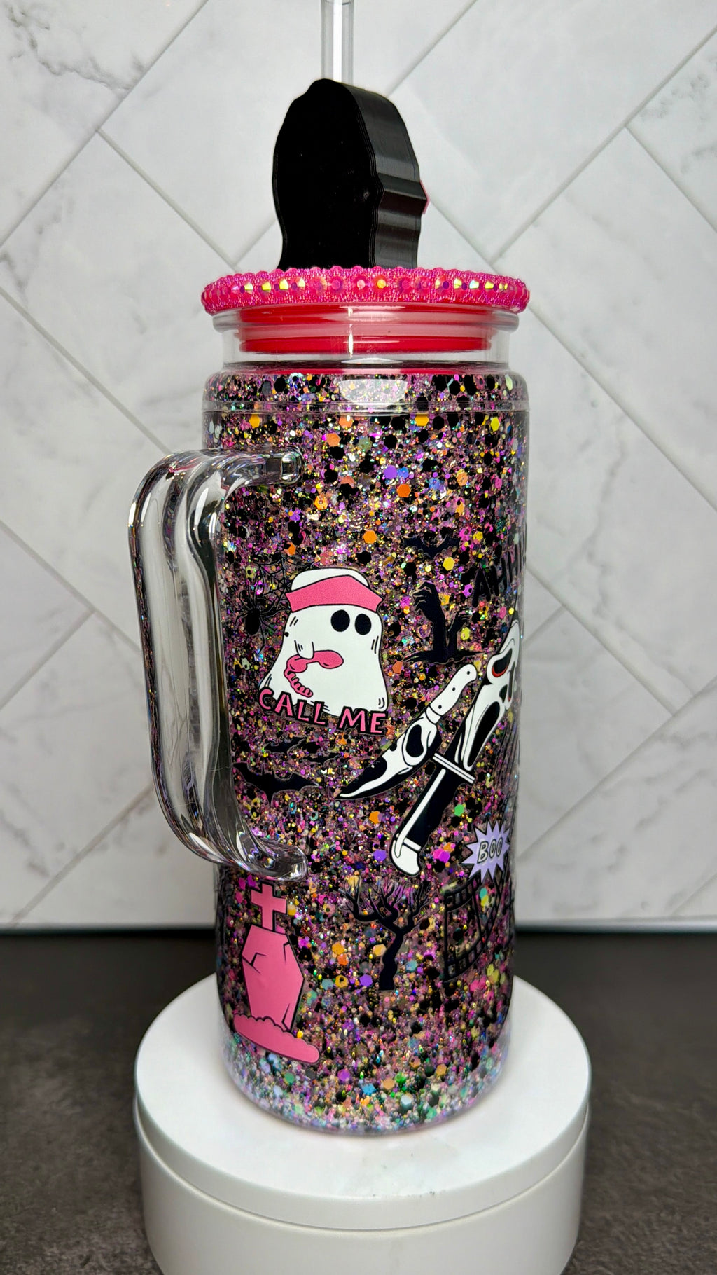 Hang Up Snowglobe cup