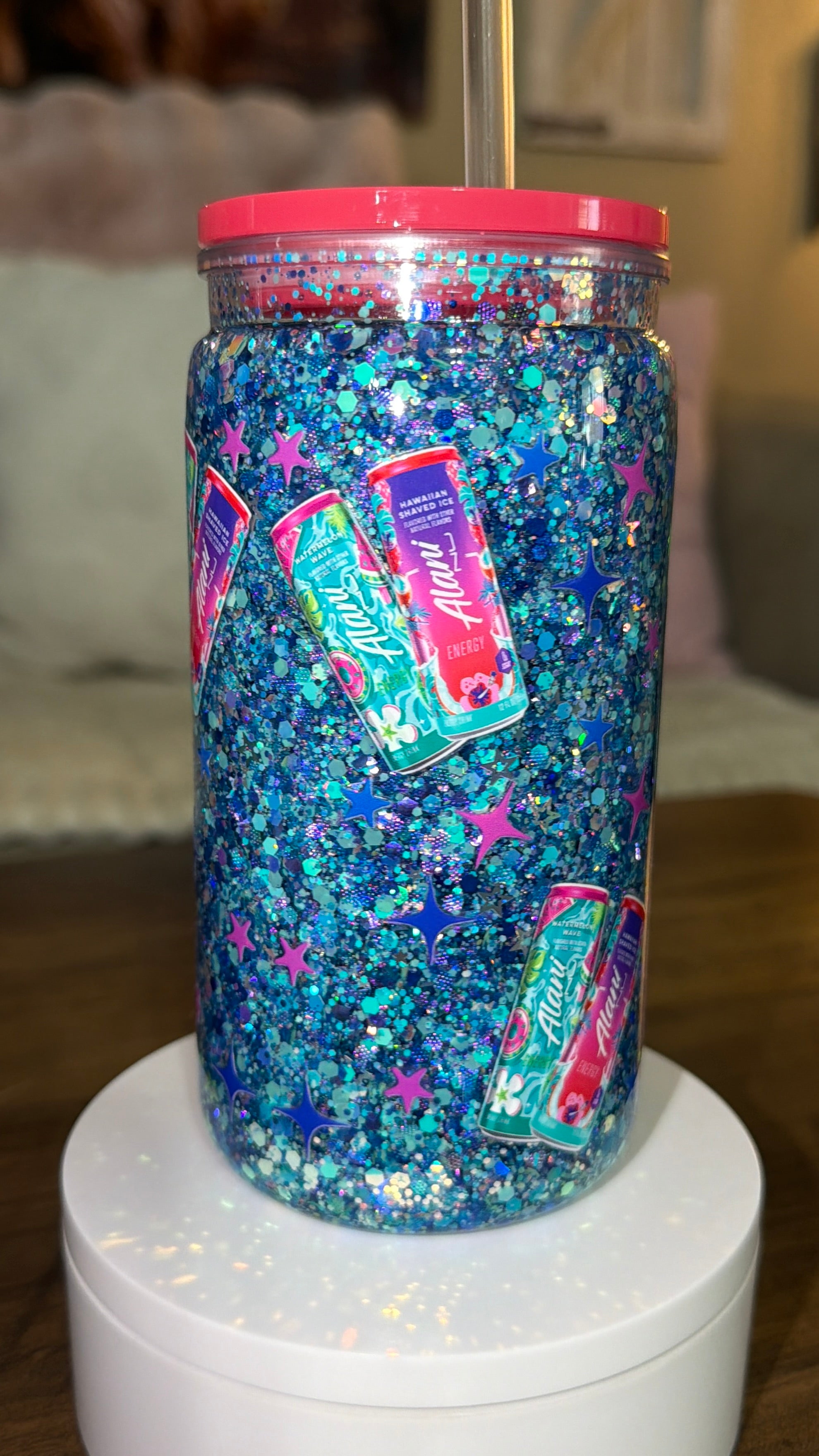 Energy Drink Inspired Snowglobe Cup